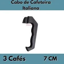 CABO CAFETEIRA ITALIANA 3 XICARAS