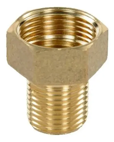 BUCHA DE RED. LATAO INVERTIDA 3/4 NPTF X 1/2 NPT
