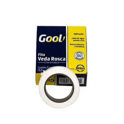 FITA VEDA ROSCA 18MM X 10M GOOL