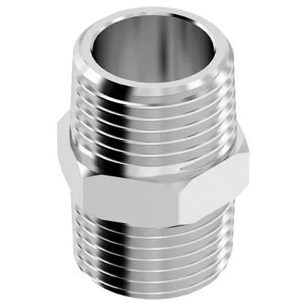NIPLE CROMADO DUPLO 1/2 NPT