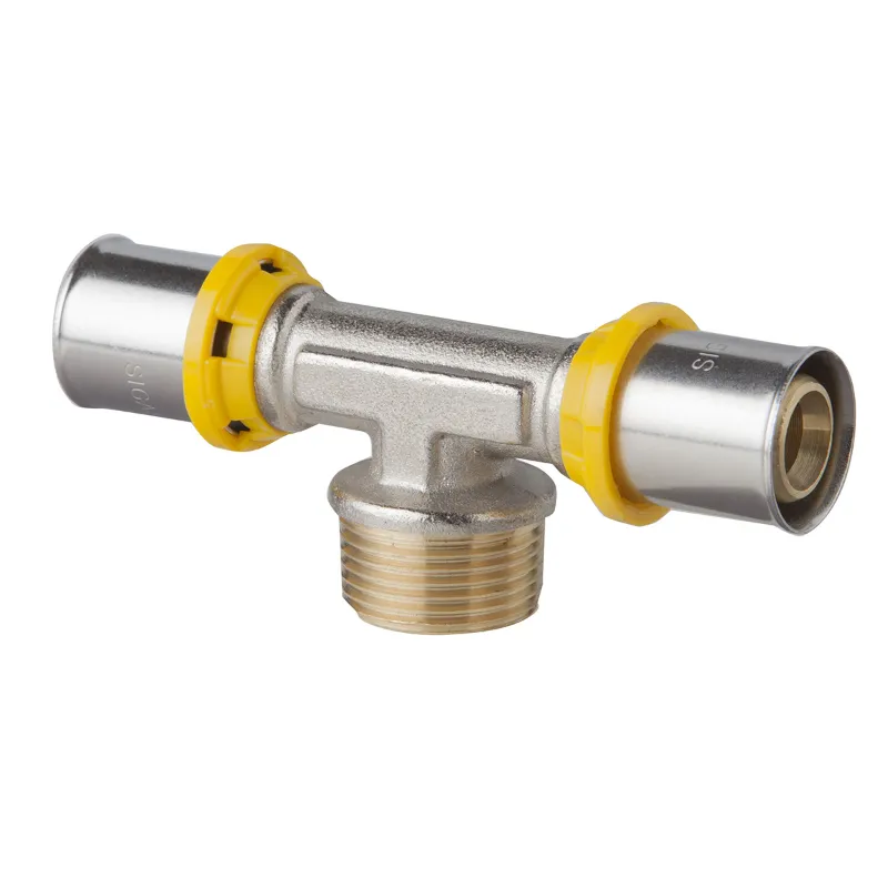 TEE PEX 16 X 1/2 MACHO ROSCA CENTRAL