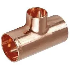 TEE SOLDA COBRE REDUCAO 35MM X 22MM X 35MM