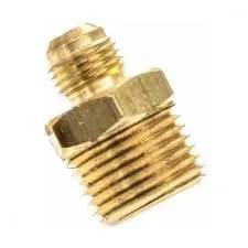 NIPLE LATAO REDUCAO 1/2 NPT X 3/8 SAE