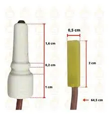 VELA P/ FOGAO MUELLER CURTA C/ FIO PF (014103)