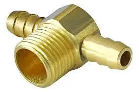 TEE ZAMAC 1/2 NPT X 3/8 BM
